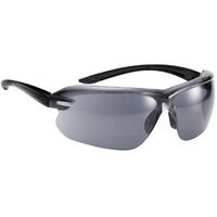 BOLLE IRI-s DIOPTER Black/Grey Temple AS/AF Smoke Lens