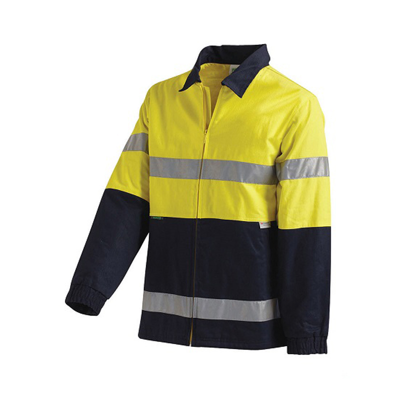 WORKIT Cotton Drill Jacket with Reflective Tape