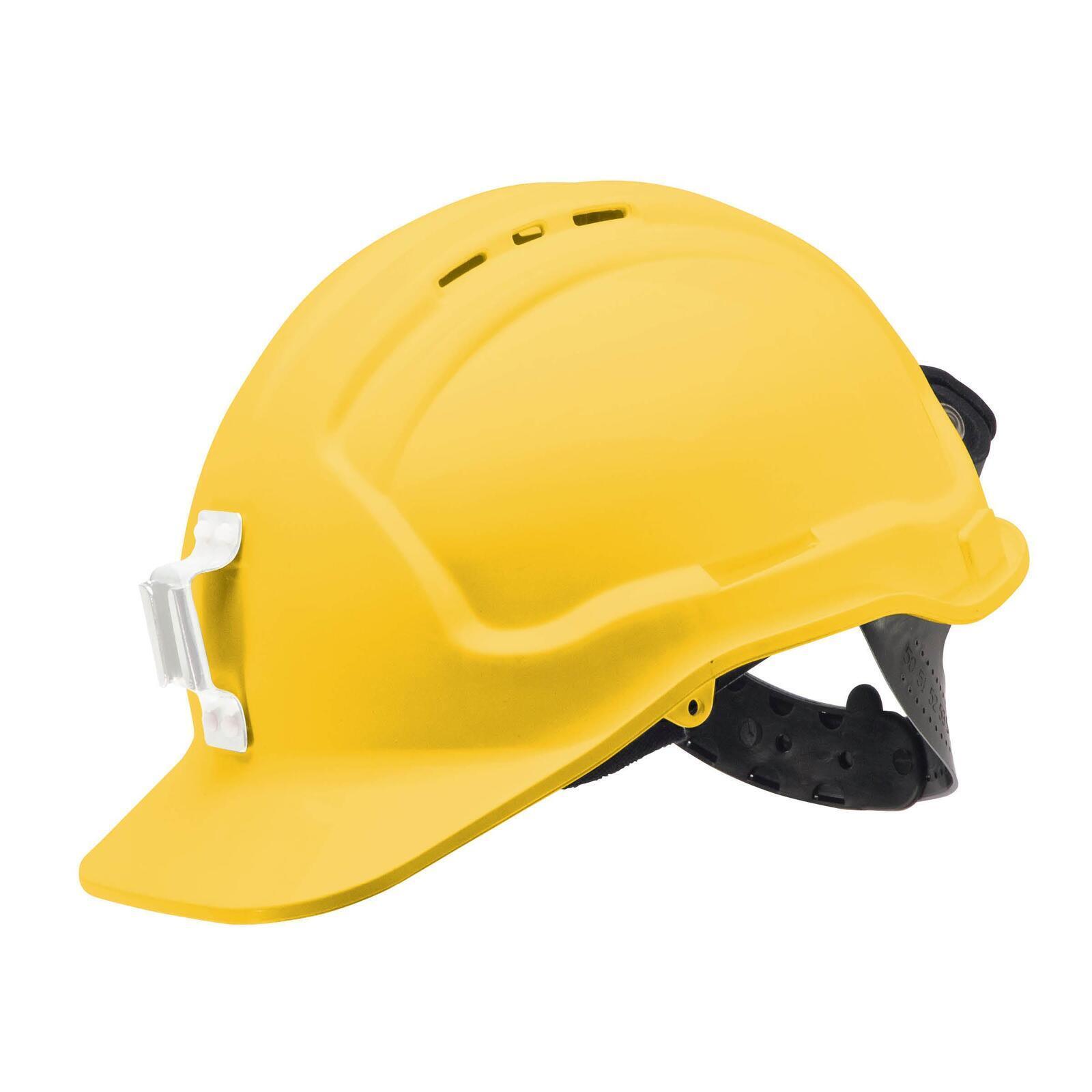 TUFFGARD Miners Hard Hat with Metal Lamp Bracket (VENTED) | CARTON OF 20 - Picture 4 of 6