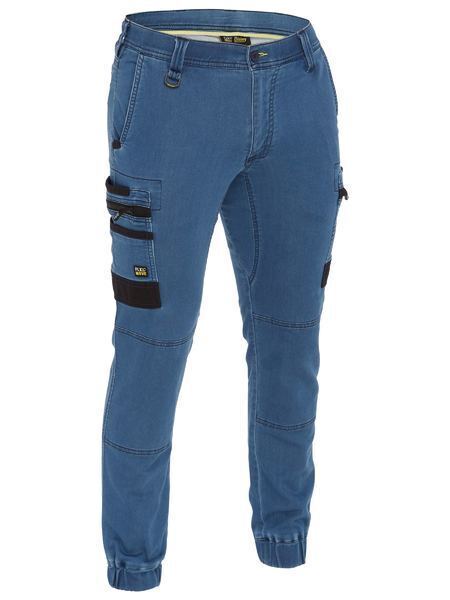 Flx and Move™ Stretch Denim Cargo Cuffed Pants main image 1