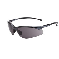 BOLLE CONTOUR Dark Gun Frame PLATINUM AS/AF Smoke Lens  (PACK OF 10)