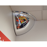 ACRIL Indoor Quarter Dome Acrylic Convex Mirror 600mm