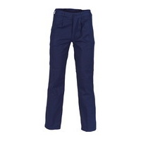 DNC Heavy Weight Cotton Drill Work Pants Navy