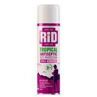 RID Tropical Aerosol Antiseptic Insect Bite Protection 150g
