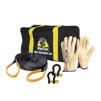 Black Rat 4WD Nylon Heavy Duty Recovery (Snatch-Em) Strap Kit (9 Tonne)