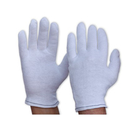 Cotton Liner Glove Hemmed Cuff (PACK OF 12)