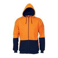 DNC Hi Vis Contrast Piping Fleecy Hoodie