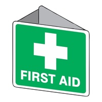 USS FIRST AID 3D Wall Sign Poly 225mm x 225mm