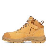 OLIVER AT 55 Zip Sided Safety Workboot 130mm (Wheat)