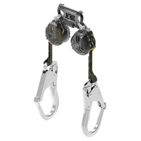 MSA V-TEC™ Twin Leg Mini Personal Fall Limiter 1.8m w/ Alloy Scaffold Hooks