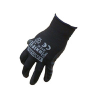MSA Flexifit Nitrile Work Gloves Black  (PACK OF 12)