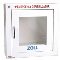 ZOLL AED Plus Metal Wall Mount Cabinet w/ Alarm