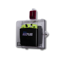 ZOLL AED Plus Clear Wall Mount Cabinet w/ Alarm
