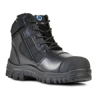 Bata ZIPPY Tradie Pack Black Zip Sided