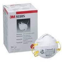 3M 8110S P2 Cupped Respirator (BOX OF 160)