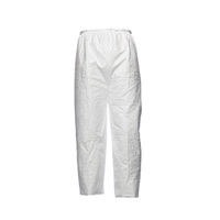 Dupont Tyvek Trousers with Elastic Waist White XL