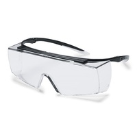UVEX Super f OTG Overspec Safety Glasses (CLEAR) (BOX OF 10)