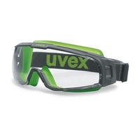 uvex u-sonic Wide-Vision Safety Goggle (CLEAR)
