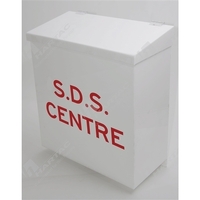 Outdoor SDS Storage Centre/Box White