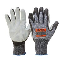 PRO CHOICE Arax Level D Cut Resistant Glove w/ Leather Palm