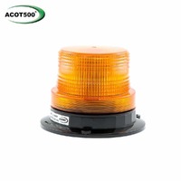 VISION SAFE Small 6 LED Beacon Amber Hardwire 12-24V