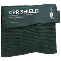 AEROSHIELD Key Ring CPR Face Shield + Gloves