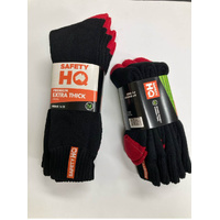 Bamboo Textiles SHQ Extra Thick Work Sock (PACK OF 3)