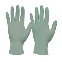 PRO CHOICE BIODEGRADABLE Nitrile PF Gloves (GREEN) - CTN OF 10