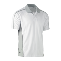 BISLEY Painter's Contrast Polo Shirt (WHITE) - M