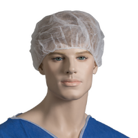 BASTION Bouffant Hair Net 21" White (PACK OF 100)