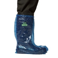 BASTION Polyethylene Waterproof 500mm Disposable Boot Covers (CARTON OF 500)