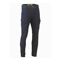 BISLEY FLX and MOVE Stretch Cuffed Pants (NAVY)