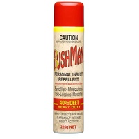 BUSHMAN Heavy Duty Aerosol 225g 40% Deet (CARTON OF 12)