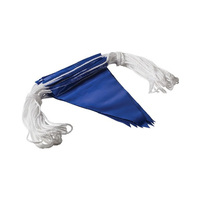 Bunting 30m Length Blue Flagging | PACK OF 10