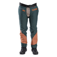 CLOGGER DefenderPRO Tough Chainsaw Chaps Arborist Edition w/ 360 Calf Protection Clipped