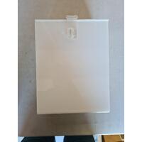 Acrylic Plastic Cabinet with Padlock Latch & Slot (20 x 26 x 12cm)