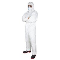 FORCE360 Repel Type 5/6 Microporous Coveralls (White) - L
