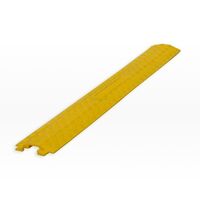 Drop Over Cable Cover 1 Channel Moulded Polyethylene | Yellow
