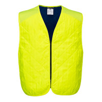 PORTWEST Cooling Evaporative Vest Hi Vis Yellow