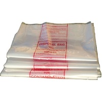 Contaminated Waste Disposal Bag 1400mm x 500mm 100 Micron (CARTON OF 100)