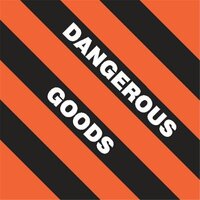 Dangerous Goods Hazchem 100mm x 100mm Self Adhesive Sign