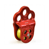 DMM Triple Attachment Pulley (RED)
