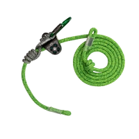 DMM Nomad 12.8mm Work Positioning Lanyard Lime Green 5m