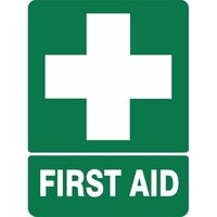 EMERGENCY FIRST AID Sign