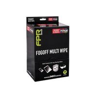 FORCE360 Fogoff Multipurpose Lens Cleaner Wipes (CARTON OF 10)