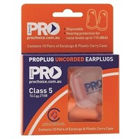 PRO CHOICE ProBullet Earplug Uncorded  (BOX 10 PAIRS)