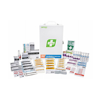 FastAid R2 Workplace Response Metal Wall Mount First Aid Kit