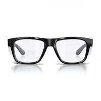 SafeStyle Fusions Black Frame Clear Lens