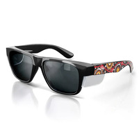 SafeStyle Fusions Black Frame/Polarised Lens Indigenous Art