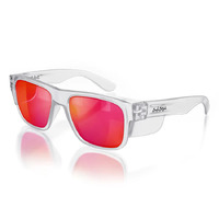 SafeStyle Fusions Clear Frame Mirror Red Polarised
